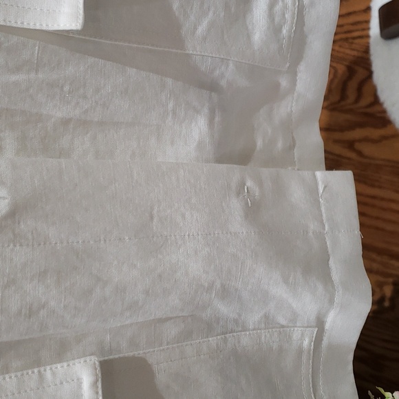 NWT KOBI HALPERIN Scarlett Band Collar Linen Blend Jacket MEDIUM - Picture 9 of 16